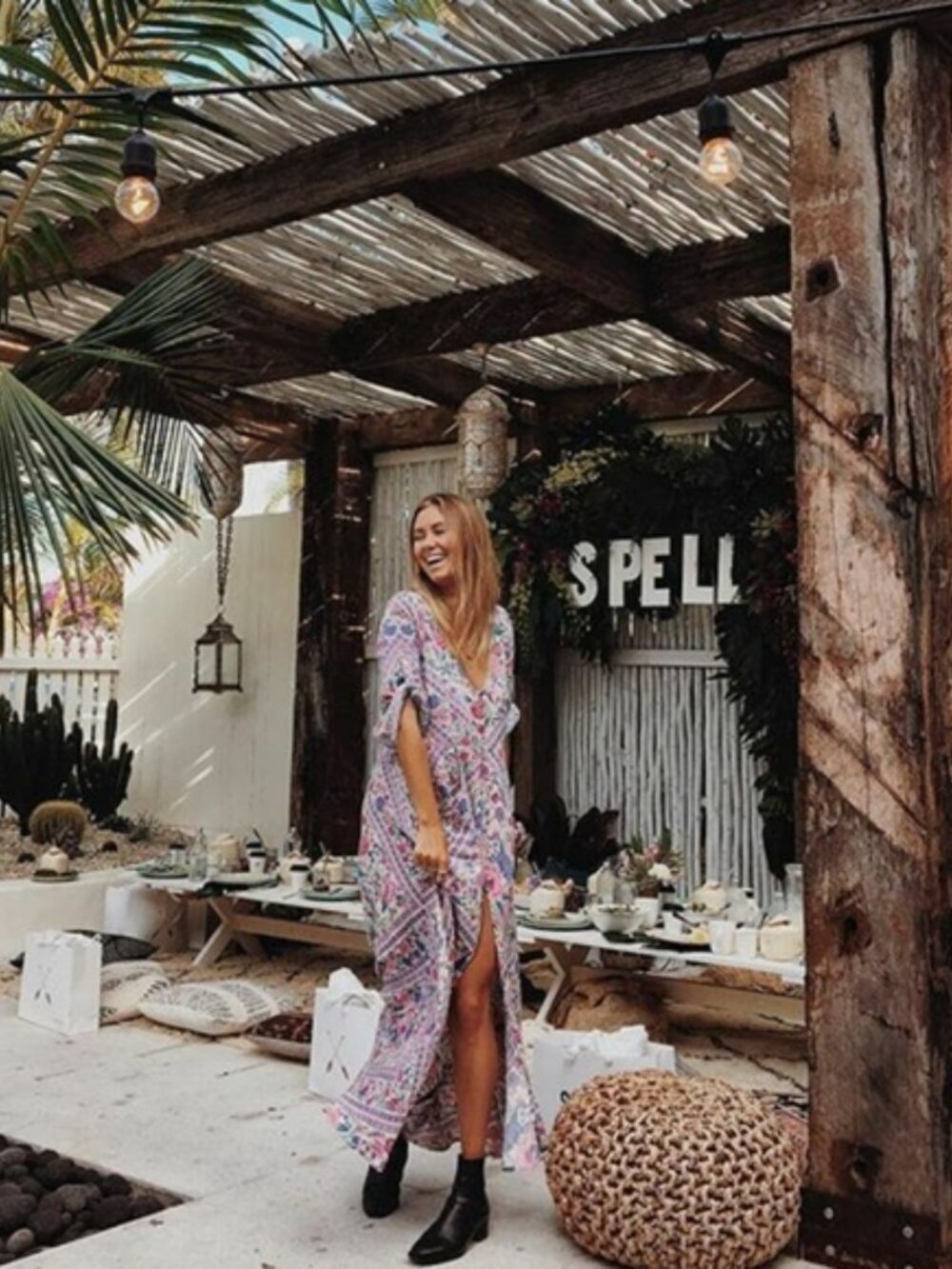 Spell & the Gypsy Babushka Lavender MaryKate Dress Size XS or Small - Picture 7 of 12